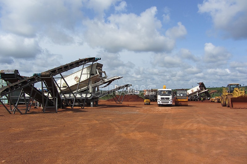 Other China brand machines at site