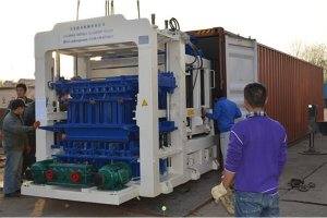Máquina automática para fabricar bloques QT4-15 en ​Guadalajara