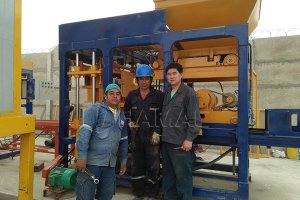 Máquina automática para fabricar bloques QT6-15 en ​Guadalajara